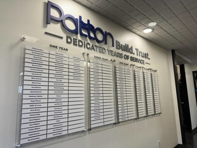 Interior Signage Photo